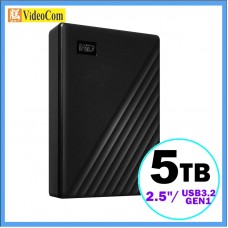 WD My Passport 5TB (黑色) WDBPKJ0050BBK - 2.5" USB3.2 GEN1 可攜式外置式硬碟 803WDBPKJ0050BBK-V02